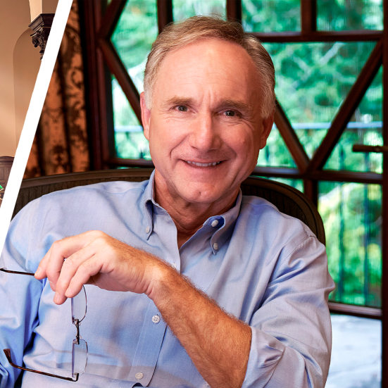 Foto af forfatter Dan Brown.