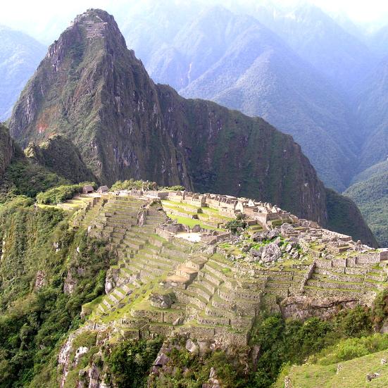Machu Pichu fotograferet af Claus Nielsen.