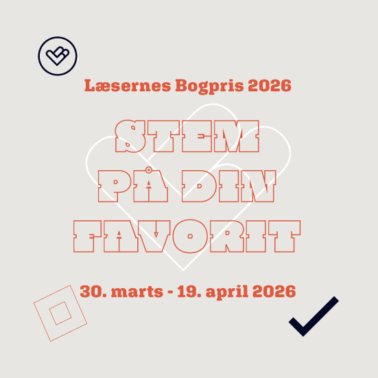 Grafik til Læsernes Bogpris 2026.