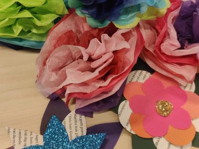 Papirblomster 