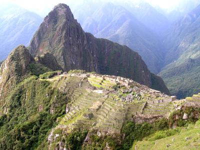 Machu Pichu fotograferet af Claus Nielsen.
