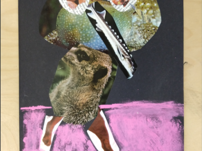 Kunst af en af eleverne fra Solrød musikskole.