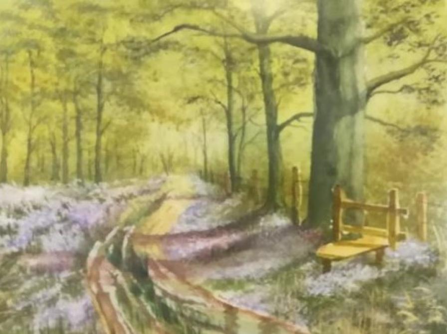 Akvarel af Yindee Chantrakul.