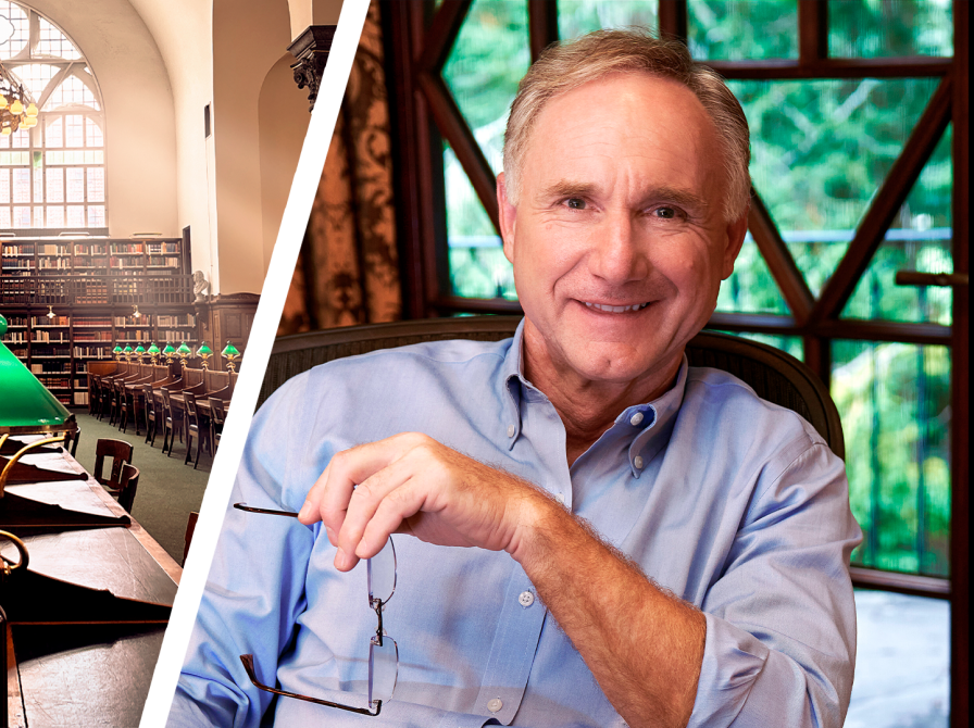 Foto af forfatter Dan Brown.