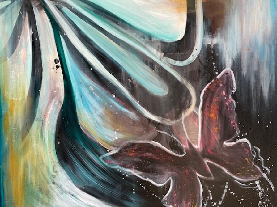 Kunst af Heidi Sinnet.