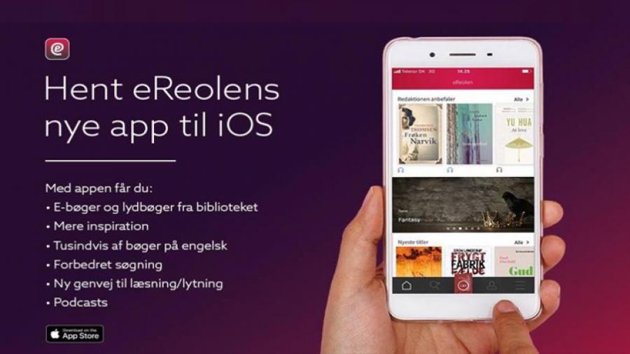 Ny app til e-Reolen