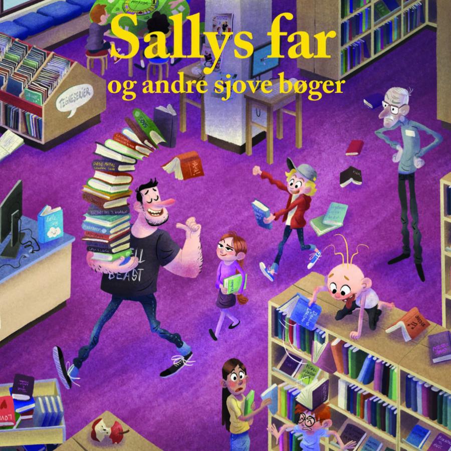 20 sjove børnebøger i stil med Sallys far