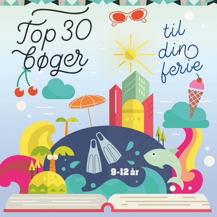 Top 30 bøger til din ferie